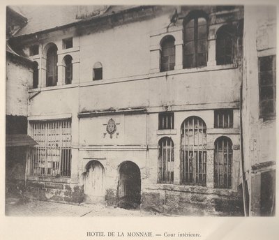 Hôtel de la Monnaie de Rouen desde el patio interior de Unknown